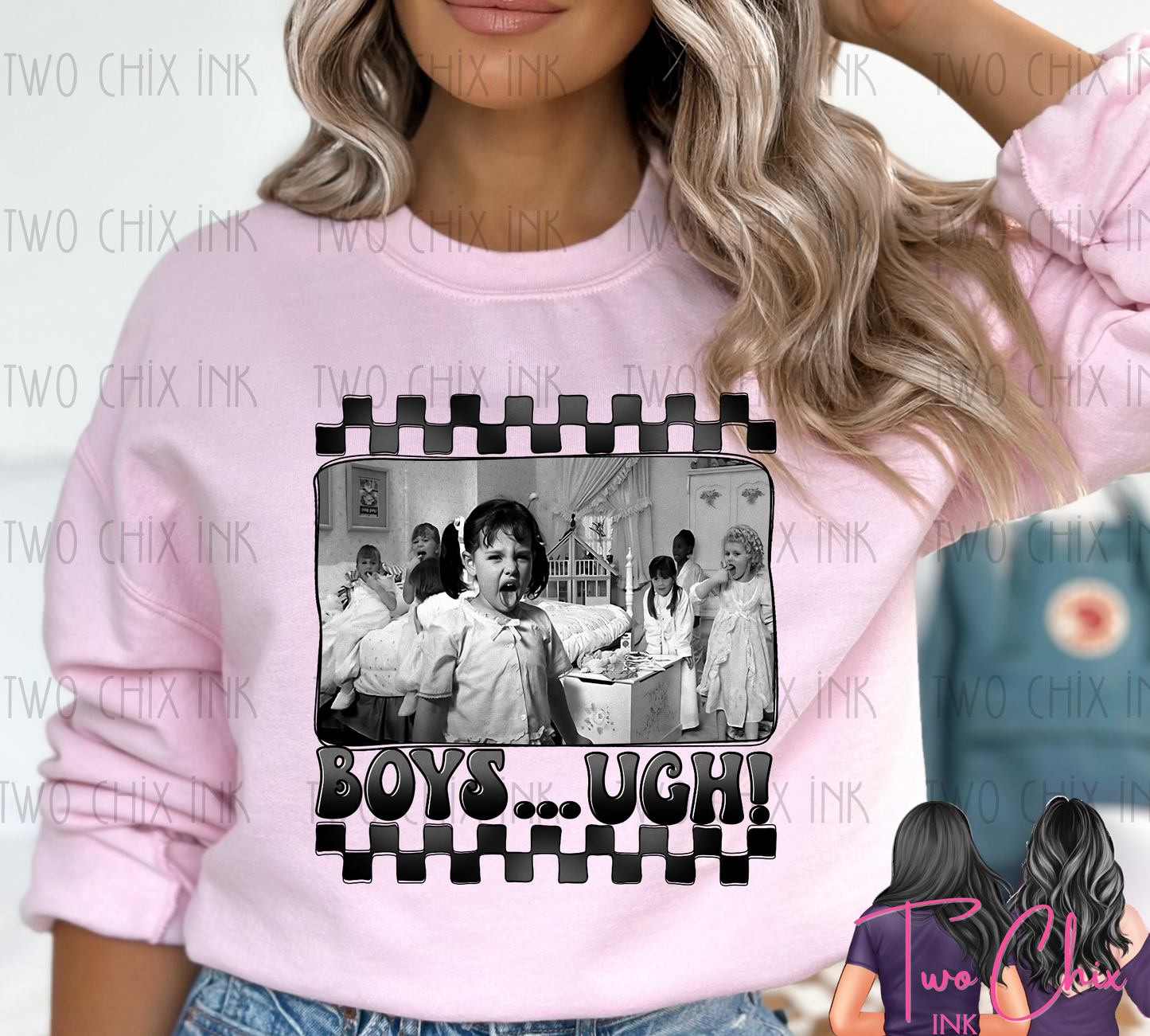 Boys Ugh Valentine Graphic Tee & Sweatshirt