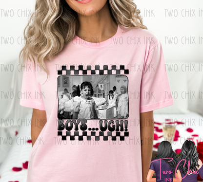 Boys Ugh Valentine Graphic Tee & Sweatshirt