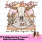 Last Night Pink Long Horn Ready to Press Heat Transfer | DTF | Sublimation