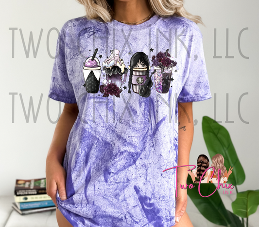 Wednesday A Coffee Ready to Press Heat Transfer | DTF | Sublimation