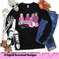 Halloween shirt Horror Mashup DTF Transfer On Wednesdays We Wear Pink Mean Girls ready to press heat transfer designs Halloween sweatshirt